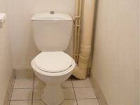 WC suspendu avec lave mains intégré WiCi Bati, design 1 - Monsieur C(28) - 1 sur 2